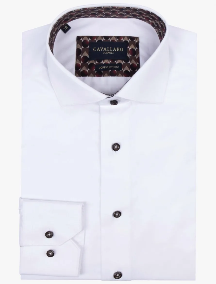 Faustuo Overhemd<Cavallaro Napoli Discount