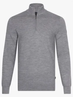 Merino Half Zip Trui<Cavallaro Napoli Online