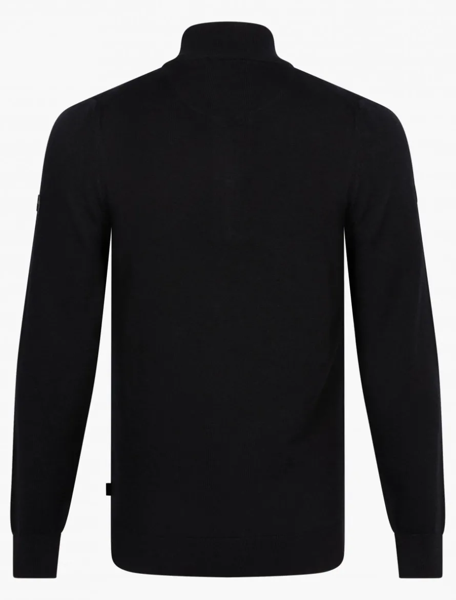Merino Half Zip Trui<Cavallaro Napoli Sale