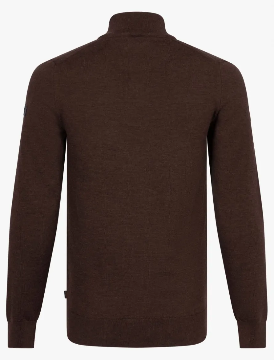 Merino Half Zip Trui<Cavallaro Napoli Sale