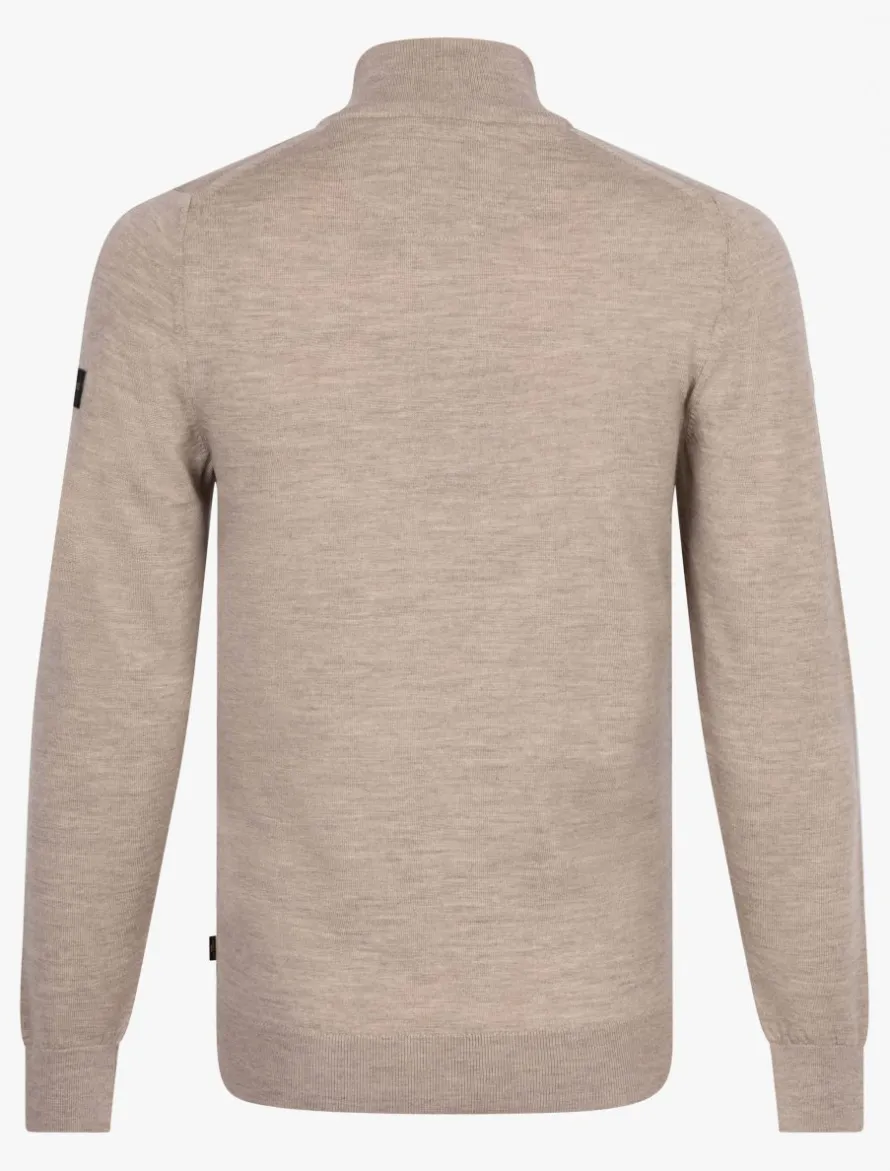 Merino Half Zip Trui<Cavallaro Napoli Clearance