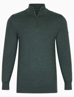 Merino Half Zip Trui<Cavallaro Napoli Hot