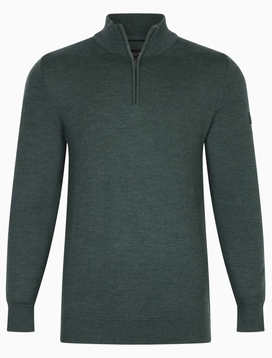 Merino Half Zip Trui<Cavallaro Napoli Hot