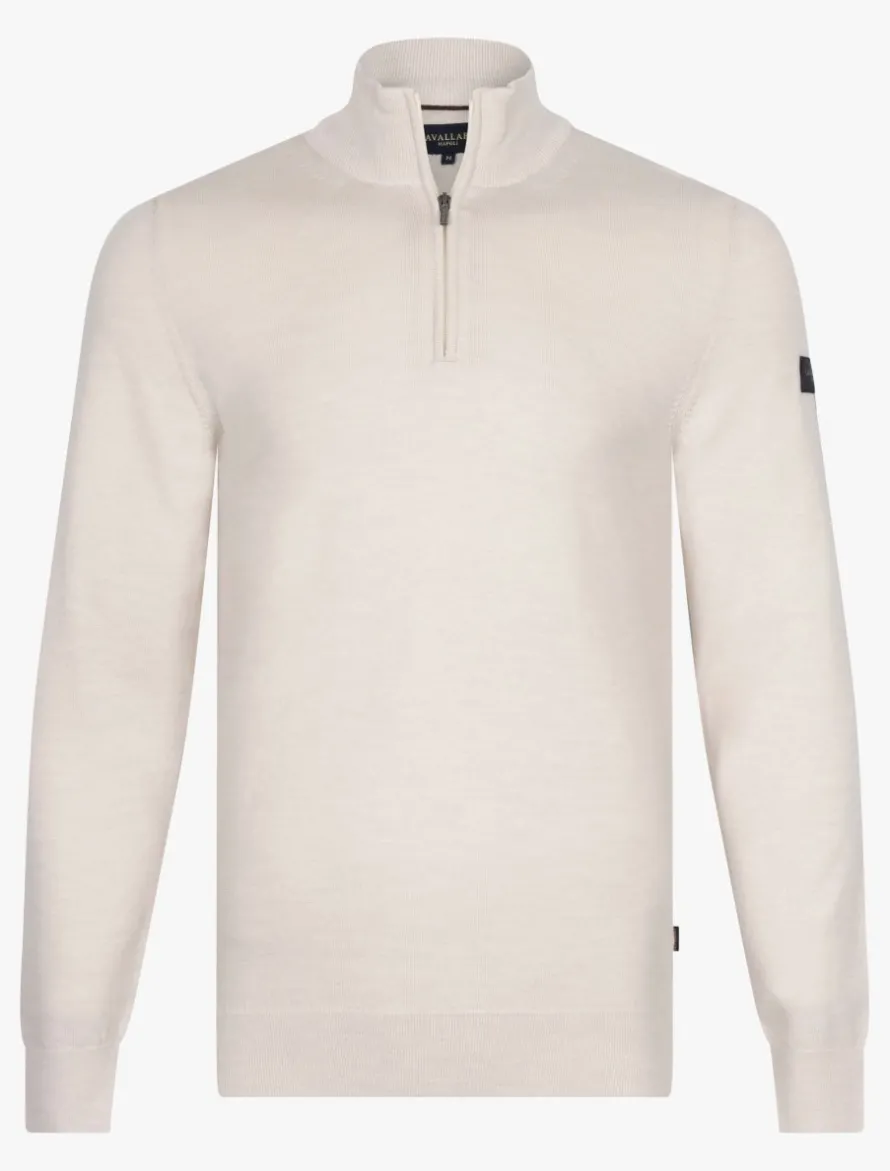 Merino Half Zip Trui<Cavallaro Napoli Hot
