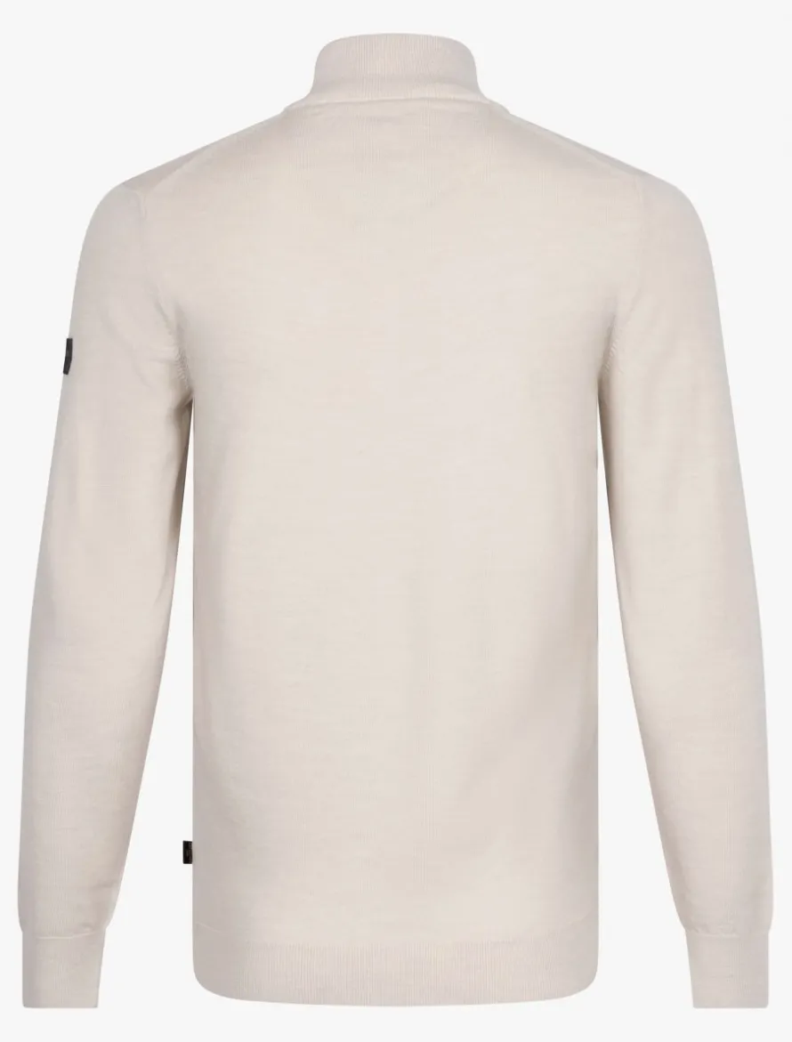 Merino Half Zip Trui<Cavallaro Napoli Hot