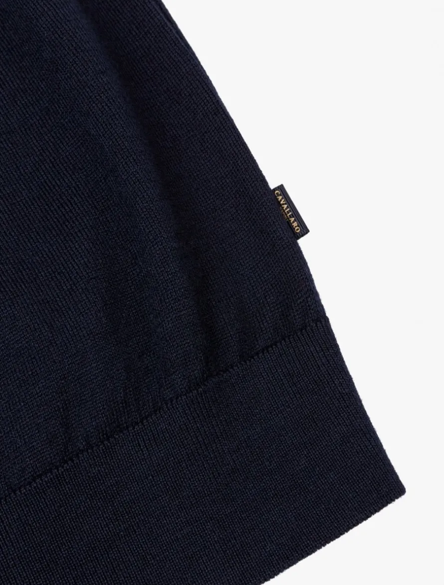 Merino R-Neck Trui<Cavallaro Napoli Sale