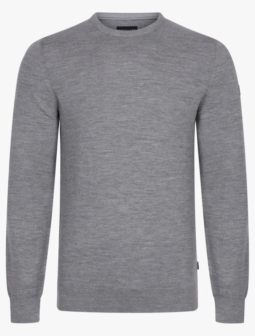 Merino R-Neck Trui<Cavallaro Napoli Online