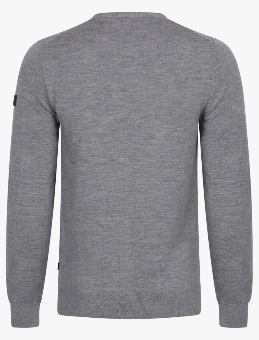 Merino R-Neck Trui<Cavallaro Napoli Online