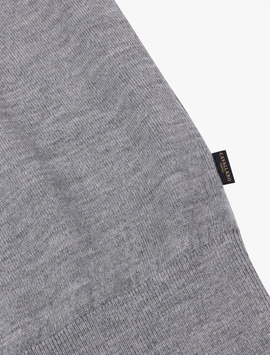 Merino R-Neck Trui<Cavallaro Napoli Online