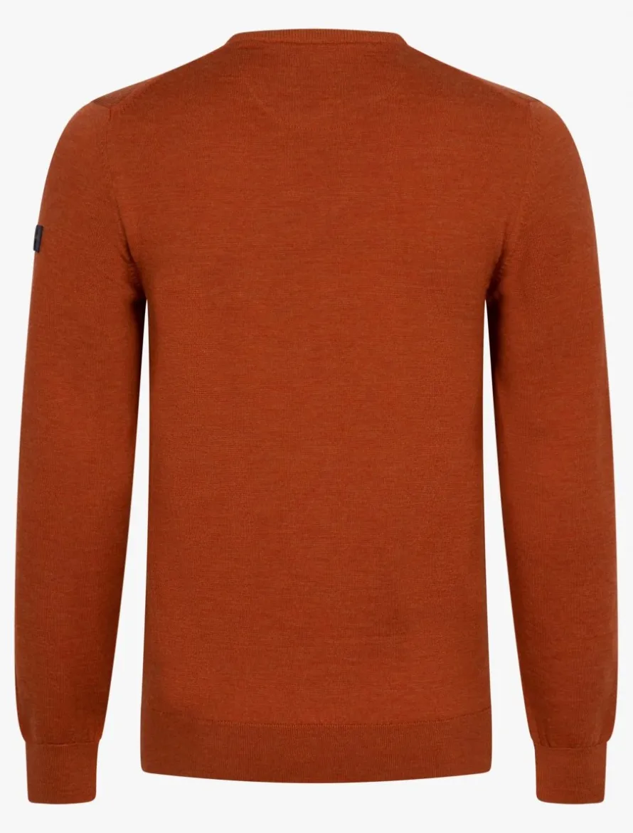 Merino R-Neck Trui<Cavallaro Napoli Online