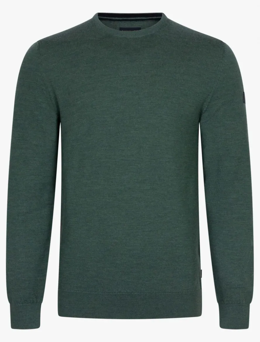 Merino R-Neck Trui<Cavallaro Napoli Discount