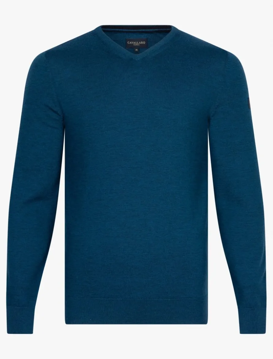 Merino V-Neck Trui<Cavallaro Napoli