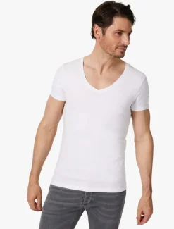 V-Neck Low 2-Pack Ondershirts<Cavallaro Napoli Clearance