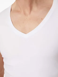 V-Neck Low 2-Pack Ondershirts<Cavallaro Napoli Clearance