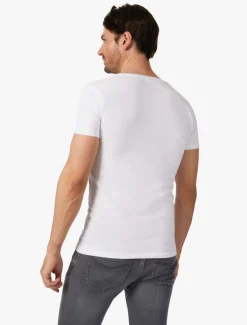 V-Neck Low 2-Pack Ondershirts<Cavallaro Napoli Clearance